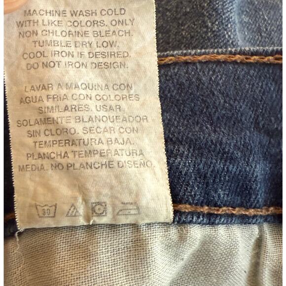 Rugby University Straight Leg Jeans Pants Men 32 x 32 Blue Denim Medium Wash - Picture 12 of 12